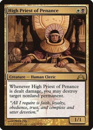 High Priest of Penance [Gatecrash] MTG Single Magic: The Gathering  | Multizone: Comics And Games