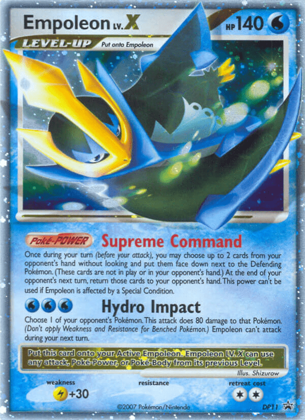 Empoleon LV.X (DP11) [Diamond & Pearl: Black Star Promos] Pokemon Single Pokémon  | Multizone: Comics And Games