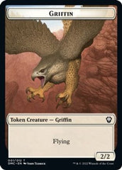 Zombie Knight // Griffin Double-sided Token [Dominaria United Commander Tokens] MTG Single Magic: The Gathering  | Multizone: Comics And Games