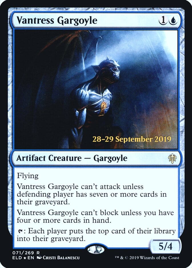 Vantress Gargoyle [Throne of Eldraine Prerelease Promos] MTG Single Magic: The Gathering  | Multizone: Comics And Games