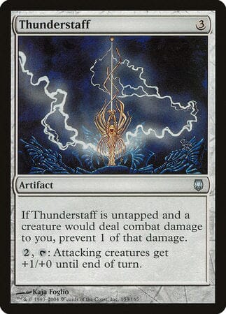 Thunderstaff [Darksteel] MTG Single Magic: The Gathering  | Multizone: Comics And Games