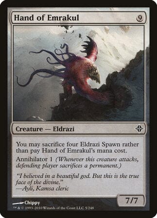 Hand of Emrakul [Rise of the Eldrazi] MTG Single Magic: The Gathering  | Multizone: Comics And Games