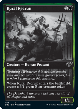Rural Recruit [Innistrad: Double Feature] MTG Single Magic: The Gathering  | Multizone: Comics And Games
