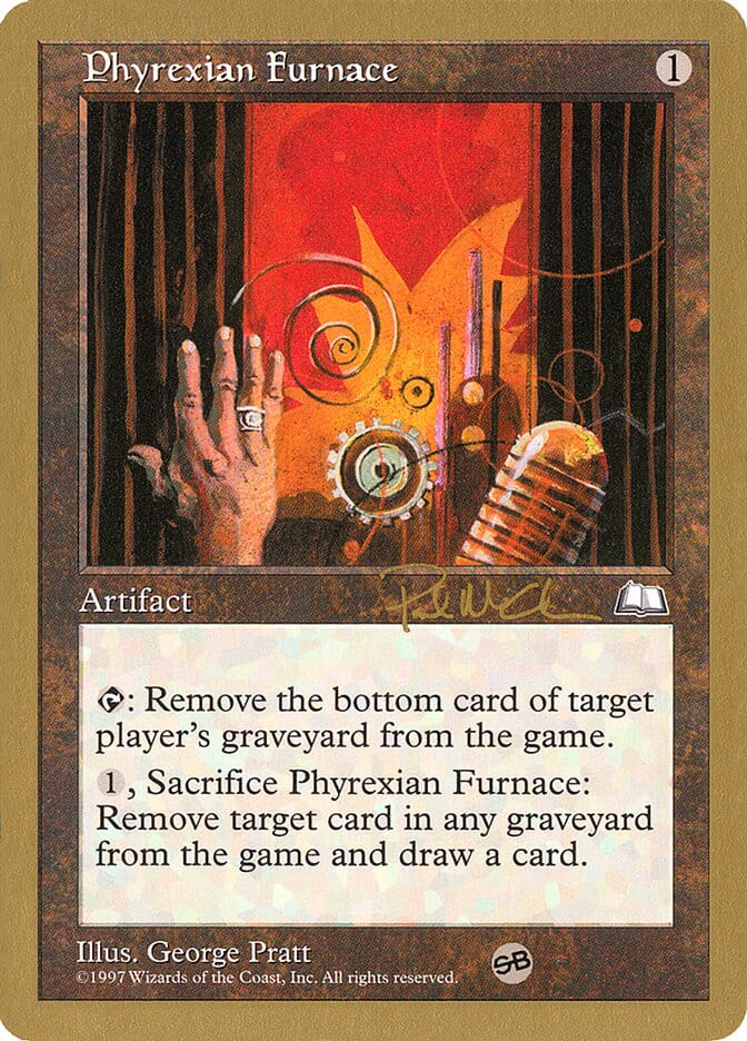 Phyrexian Furnace (Paul McCabe) (SB) [World Championship Decks 1997] MTG Single Magic: The Gathering  | Multizone: Comics And Games