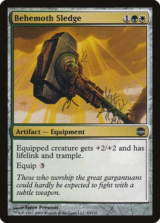 Behemoth Sledge [Alara Reborn] MTG Single Magic: The Gathering  | Multizone: Comics And Games