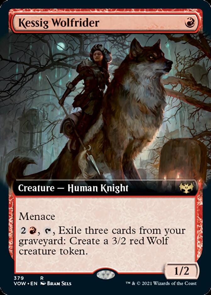 Kessig Wolfrider (Extended) [Innistrad: Crimson Vow] MTG Single Magic: The Gathering  | Multizone: Comics And Games