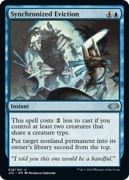Synchronized Eviction [Jumpstart 2022] MTG Single Magic: The Gathering  | Multizone: Comics And Games