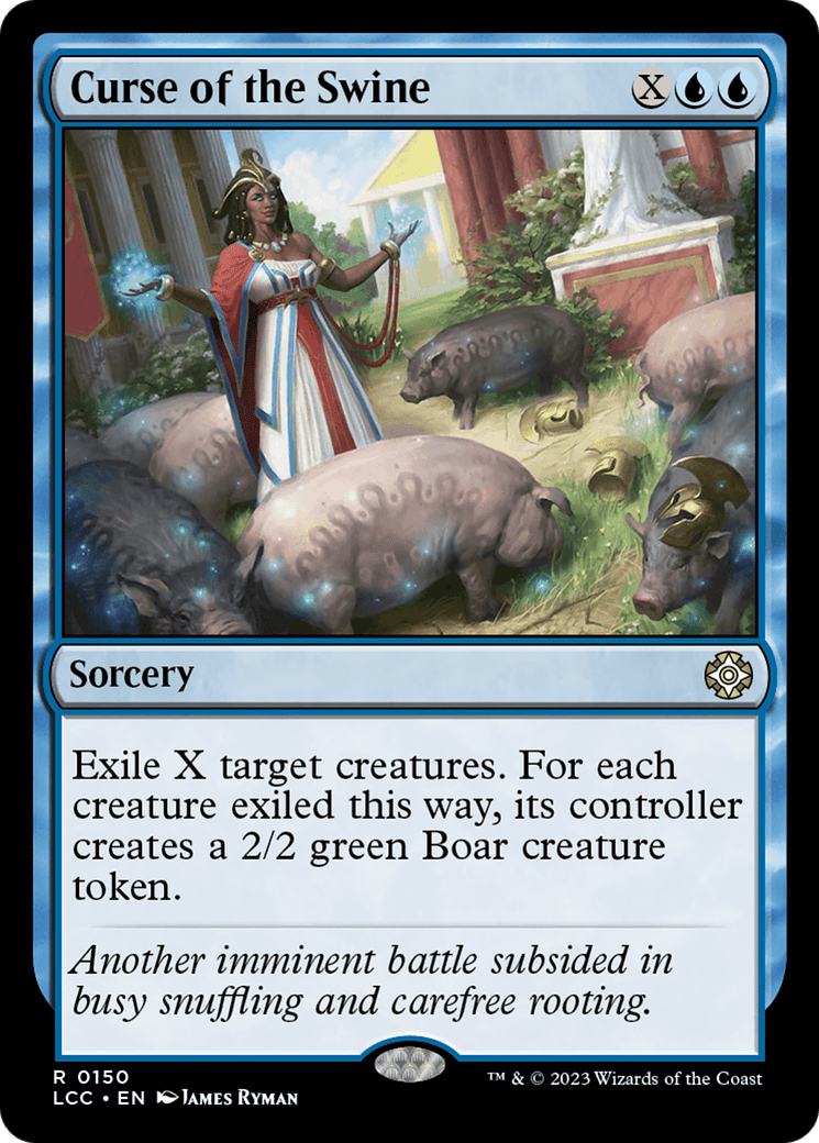 Curse of the Swine [The Lost Caverns of Ixalan Commander] MTG Single Magic: The Gathering  | Multizone: Comics And Games