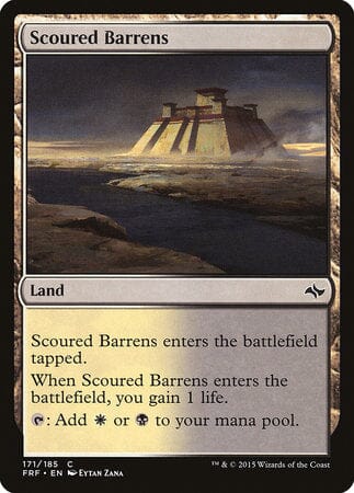 Scoured Barrens [Fate Reforged] MTG Single Magic: The Gathering  | Multizone: Comics And Games