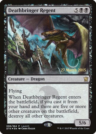 Deathbringer Regent [Dragons of Tarkir Promos] MTG Single Magic: The Gathering  | Multizone: Comics And Games