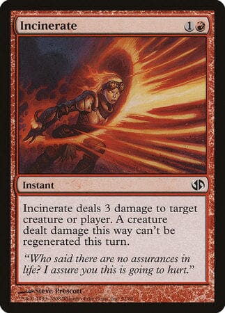 Incinerate [Duel Decks: Jace vs. Chandra] MTG Single Magic: The Gathering  | Multizone: Comics And Games