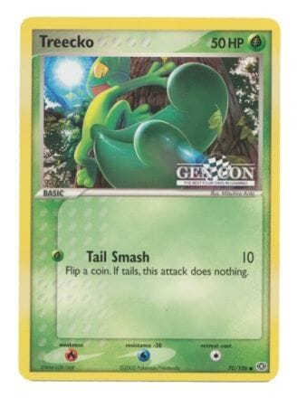 Treecko (70/106) (Gen Con The Best Four Days in Gaming Promo) [EX: Emerald] Pokemon Single Pokémon  | Multizone: Comics And Games