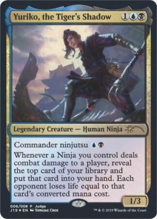 Yuriko, the Tiger's Shadow [Judge Gift Cards 2019] MTG Single Magic: The Gathering  | Multizone: Comics And Games