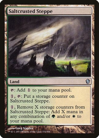 Saltcrusted Steppe [Commander 2013] MTG Single Magic: The Gathering  | Multizone: Comics And Games