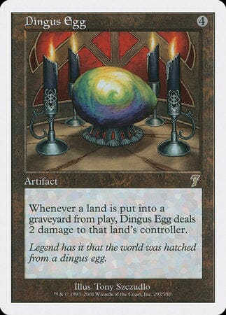 Dingus Egg [Seventh Edition] MTG Single Magic: The Gathering  | Multizone: Comics And Games