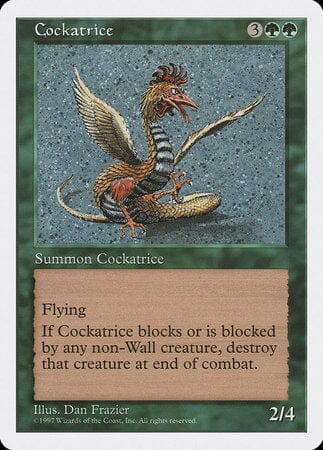Cockatrice [Fifth Edition] MTG Single Magic: The Gathering  | Multizone: Comics And Games