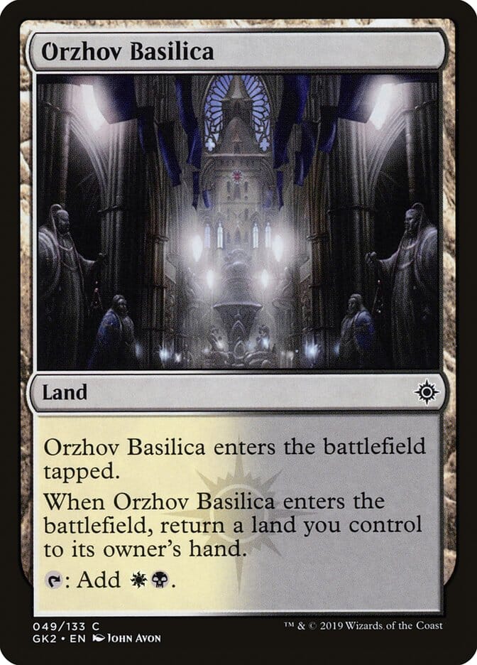 Orzhov Basilica [Ravnica Allegiance Guild Kit] MTG Single Magic: The Gathering  | Multizone: Comics And Games