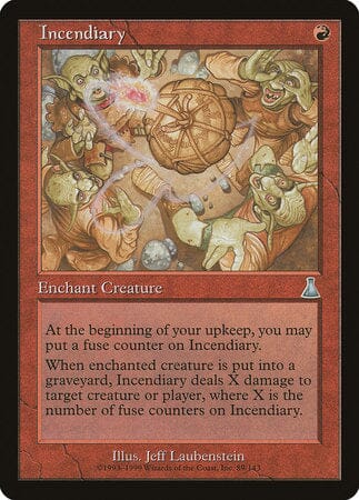 Incendiary [Urza's Destiny] MTG Single Magic: The Gathering  | Multizone: Comics And Games