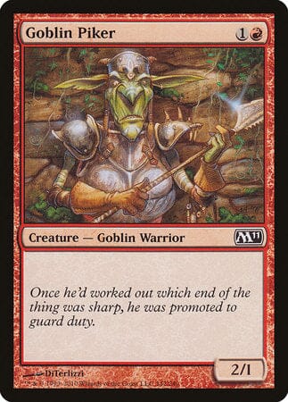 Goblin Piker [Magic 2011] MTG Single Magic: The Gathering  | Multizone: Comics And Games