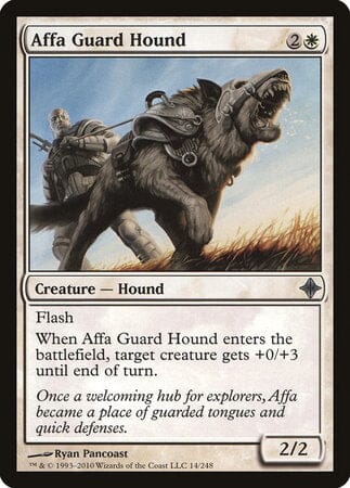 Affa Guard Hound [Rise of the Eldrazi] MTG Single Magic: The Gathering  | Multizone: Comics And Games