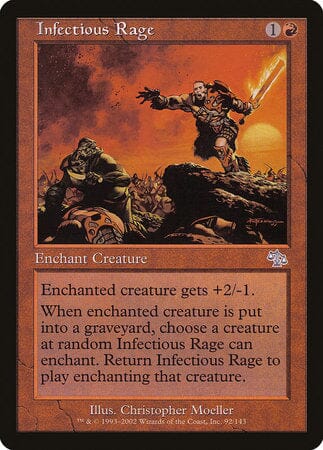 Infectious Rage [Judgment] MTG Single Magic: The Gathering  | Multizone: Comics And Games