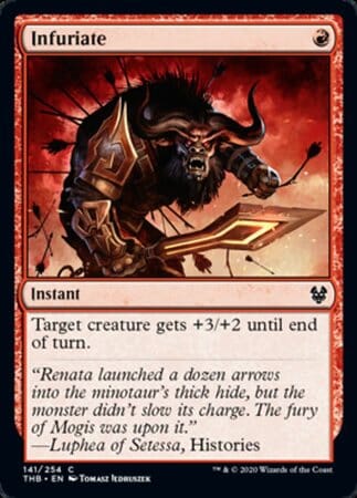 Infuriate [Theros Beyond Death] MTG Single Magic: The Gathering  | Multizone: Comics And Games