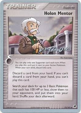 Holon Mentor (75/101) (Rambolt - Jeremy Scharff-Kim) [World Championships 2007] Pokemon Single Pokémon  | Multizone: Comics And Games