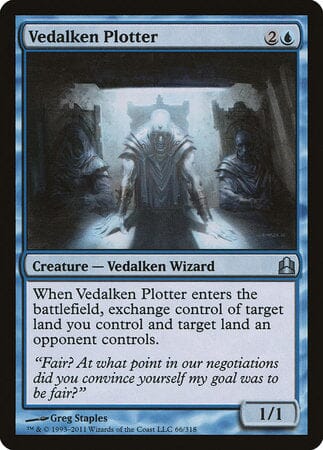 Vedalken Plotter [Commander 2011] MTG Single Magic: The Gathering  | Multizone: Comics And Games