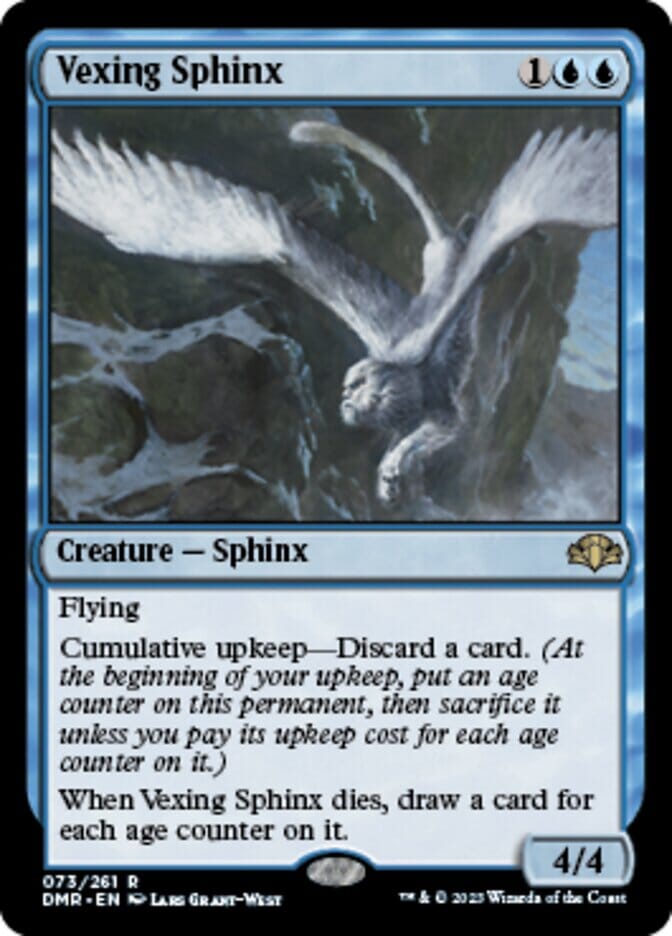 Vexing Sphinx [Dominaria Remastered] MTG Single Magic: The Gathering  | Multizone: Comics And Games