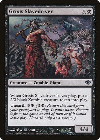 Grixis Slavedriver [Conflux] MTG Single Magic: The Gathering  | Multizone: Comics And Games