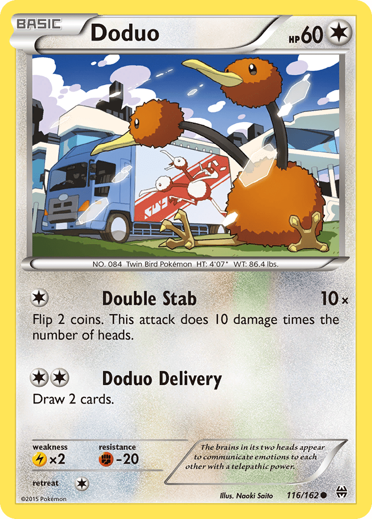 Doduo (116/162) [XY: BREAKthrough] Pokemon Single Pokémon  | Multizone: Comics And Games