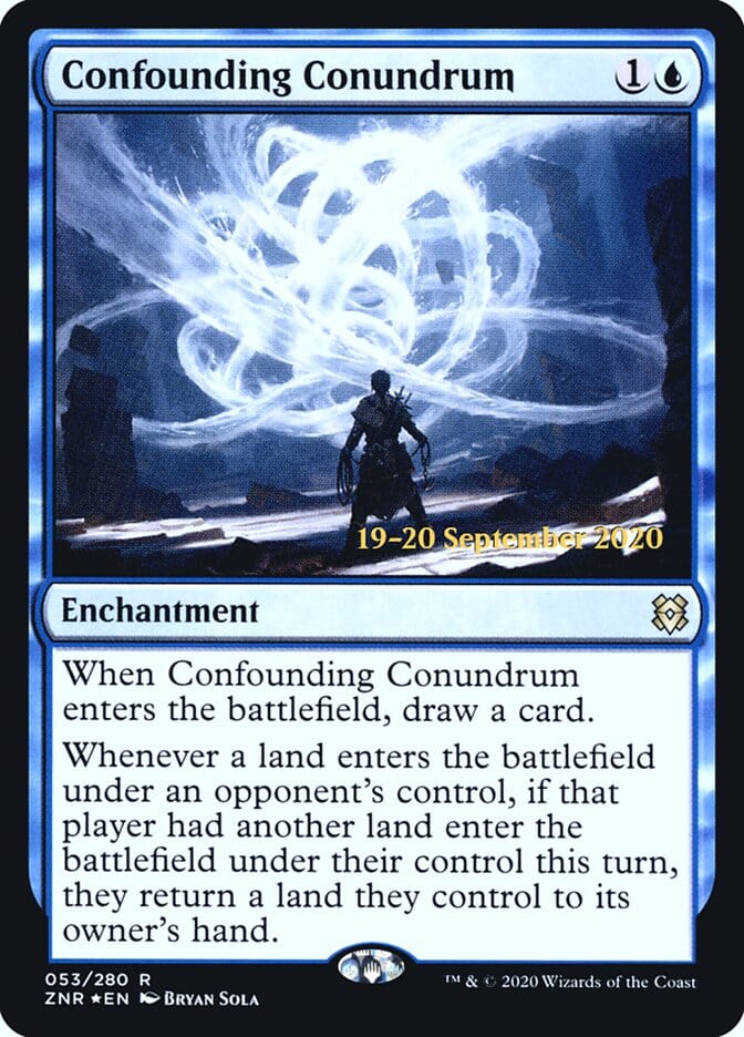 Confounding Conundrum [Zendikar Rising Prerelease Promos] MTG Single Magic: The Gathering  | Multizone: Comics And Games