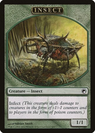 Insect Token [Scars of Mirrodin Tokens] MTG Single Magic: The Gathering  | Multizone: Comics And Games