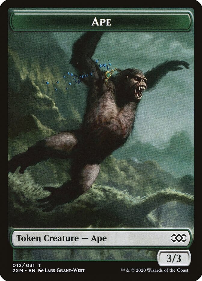 Ape Token [Double Masters] MTG Single Magic: The Gathering  | Multizone: Comics And Games