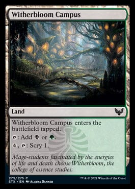 Witherbloom Campus [Strixhaven: School of Mages] MTG Single Magic: The Gathering  | Multizone: Comics And Games