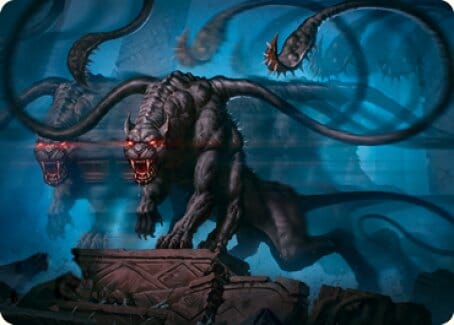 Displacer Beast Art Card [Dungeons & Dragons: Adventures in the Forgotten Realms Art Series] MTG Single Magic: The Gathering  | Multizone: Comics And Games