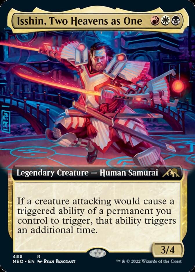 Isshin, Two Heavens as One (Extended) [Kamigawa: Neon Dynasty] MTG Single Magic: The Gathering  | Multizone: Comics And Games
