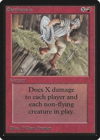 Earthquake [Limited Edition Beta] MTG Single Magic: The Gathering  | Multizone: Comics And Games