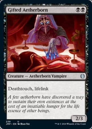 Gifted Aetherborn [Jumpstart] MTG Single Magic: The Gathering  | Multizone: Comics And Games