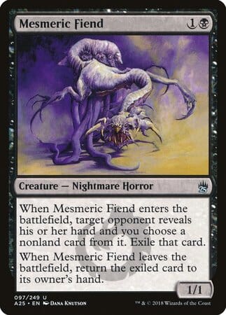 Mesmeric Fiend [Masters 25] MTG Single Magic: The Gathering  | Multizone: Comics And Games