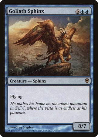 Goliath Sphinx [Worldwake] MTG Single Magic: The Gathering  | Multizone: Comics And Games