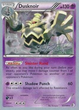 Dusknoir (63/149) (Trevgor - Trent Orndorff) [World Championships 2014] Pokemon Single Pokémon  | Multizone: Comics And Games