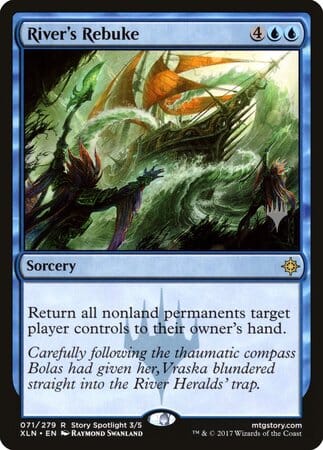 River's Rebuke [Ixalan Promos] MTG Single Magic: The Gathering  | Multizone: Comics And Games