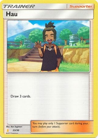 Hau (23/30) [Sun & Moon: Trainer Kit - Alolan Raichu] Pokemon Single Pokémon  | Multizone: Comics And Games