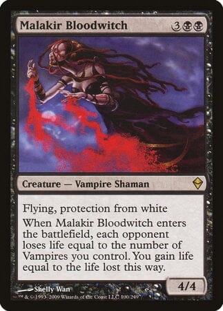 Malakir Bloodwitch [Zendikar] MTG Single Magic: The Gathering  | Multizone: Comics And Games