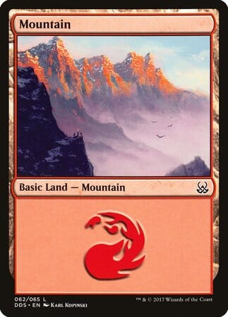 Mountain (62) [Duel Decks: Mind vs. Might] MTG Single Magic: The Gathering  | Multizone: Comics And Games
