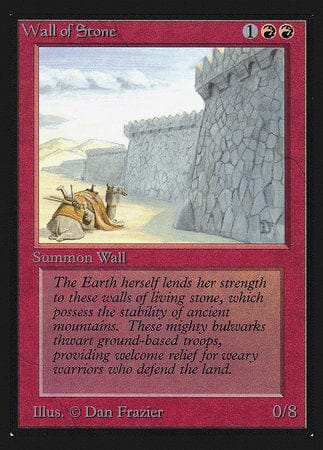 Wall of Stone (IE) [Intl. Collectors’ Edition] MTG Single Magic: The Gathering  | Multizone: Comics And Games