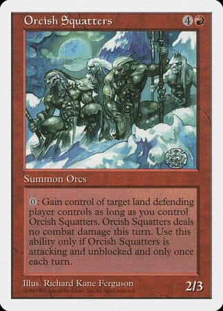 Orcish Squatters [Fifth Edition] MTG Single Magic: The Gathering  | Multizone: Comics And Games