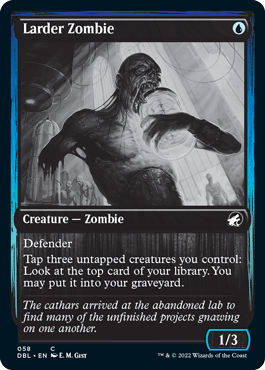 Larder Zombie [Innistrad: Double Feature] MTG Single Magic: The Gathering  | Multizone: Comics And Games