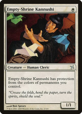 Empty-Shrine Kannushi [Betrayers of Kamigawa] MTG Single Magic: The Gathering  | Multizone: Comics And Games
